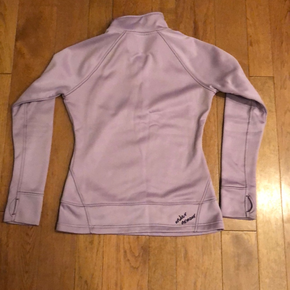 Under Armour semi fitted small purple top - Picture 7 of 8